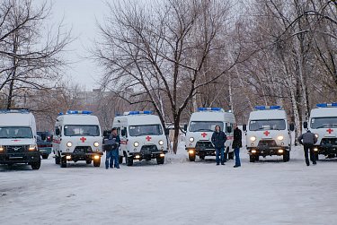 Автопарк скорой помощи пополнился новыми машинами